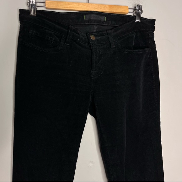 J Brand Black Pencil Leg Corduroy Pants Cotton Slim Skinny, size 27 - Picture 4 of 15